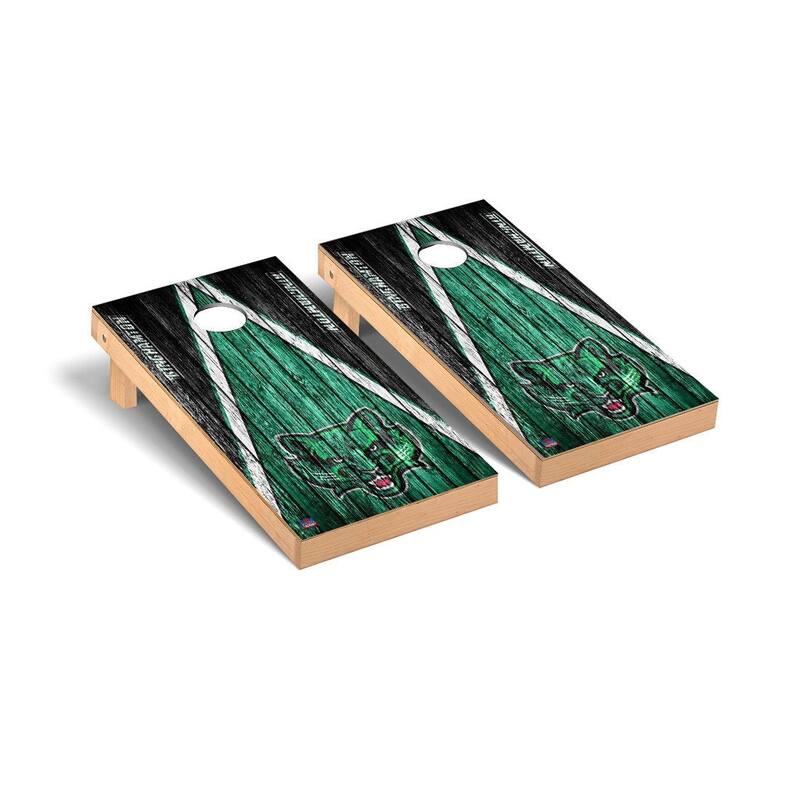 SUNY Binghamton Bearcats Triangle Cornhole Board Set