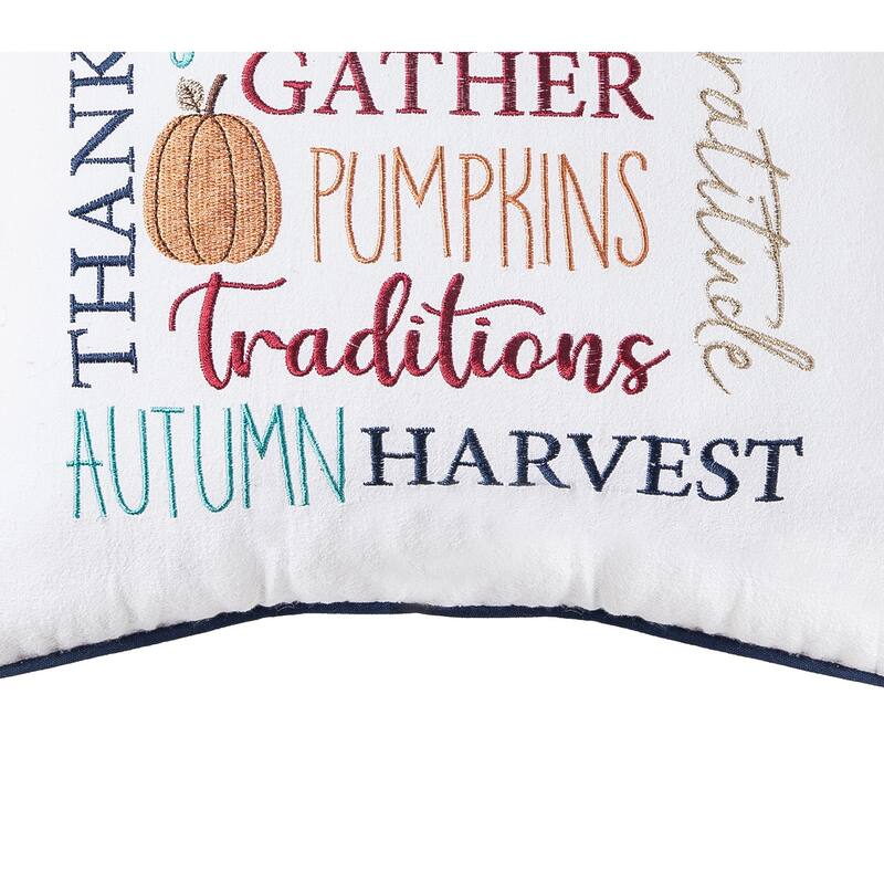 Fall Font Pillow