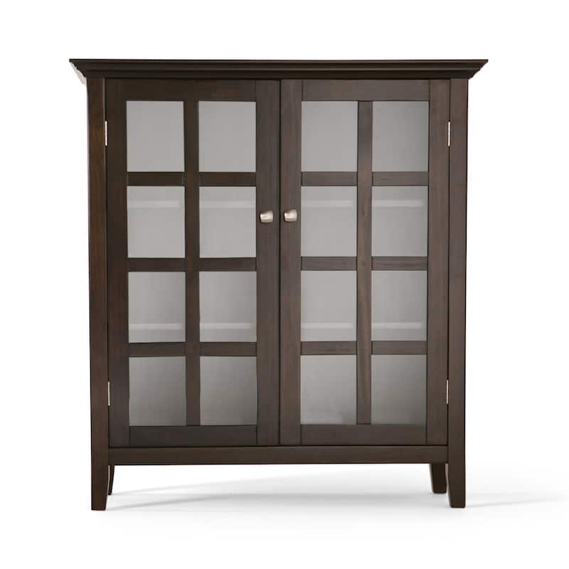 WYNDENHALL Normandy 39-in. Solid Wood Storage Cabinet - 39"w x 17"d x 42.2"h