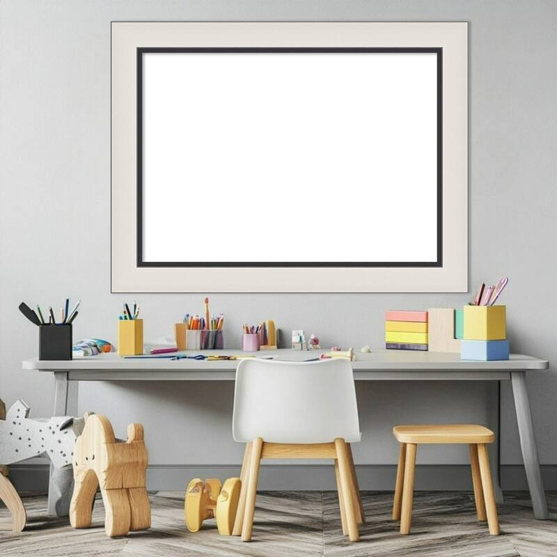 Ellie Framed Dry Erase Magnetic Board