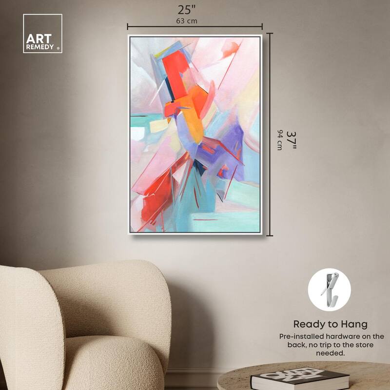 Give Joy I Canvas by Art Remedy