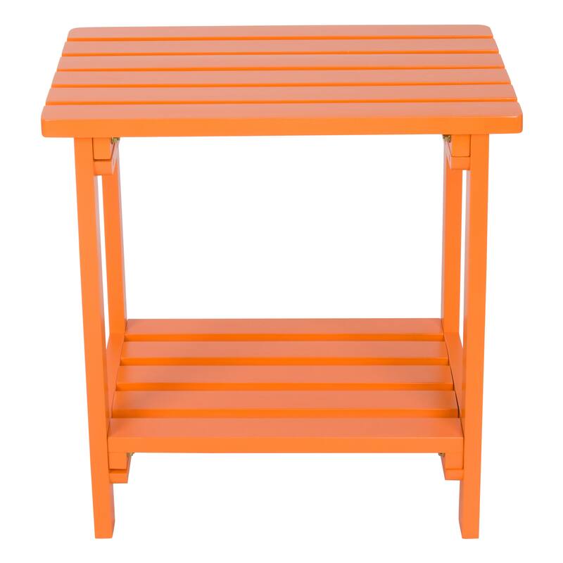 Luca 19.75" Rectangular Outdoor Patio Side Table