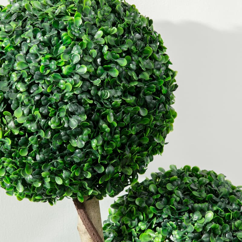 HOMCOM 35.5" Artificial Plant in Pot