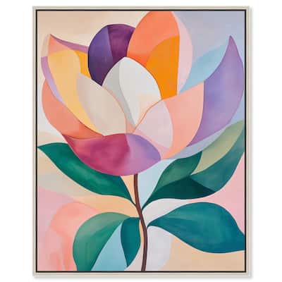 Magnolia in Color II Canvas by Art Remedy