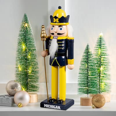 Nutcracker Statue, University Of Michigan - 4.92''W x 4.53''H x 13.78