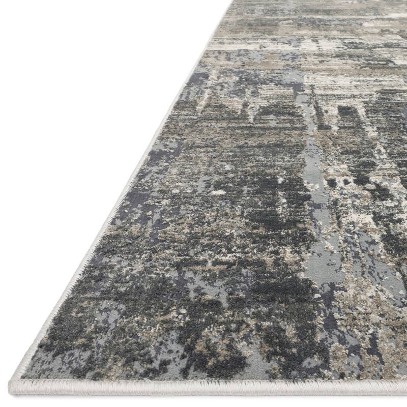 Alexander Home MidCentury Modern Abstract Area Rug On Sale Bed