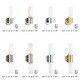 preview thumbnail 2 of 18, 2-Light 16-inch Modern/Contemporary ADA Brushed Nickel Bath Vanity Light Bar with White Opal Glass