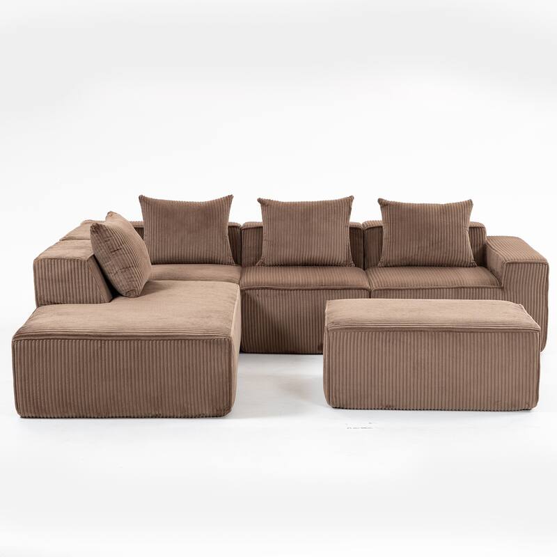Multi Person Modular Compression Sofa That Can Be Freely Combined