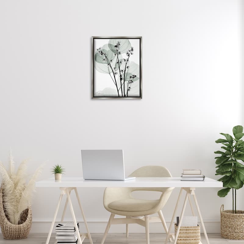 Stupell Fresh Minimalist Herbs Framed Floater Canvas Wall Art Design By Albert Koetsier