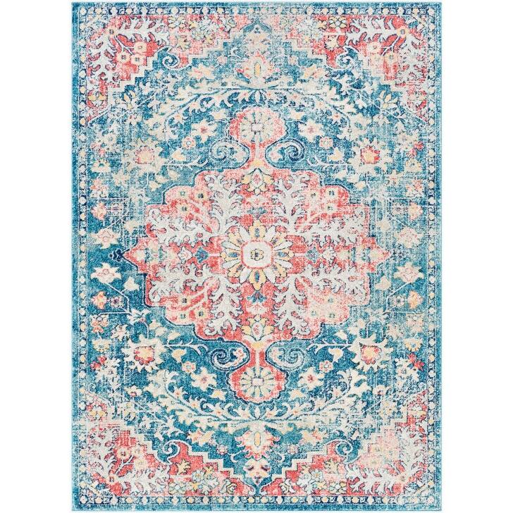 Livabliss Traditional Murat Medallion Area Rug