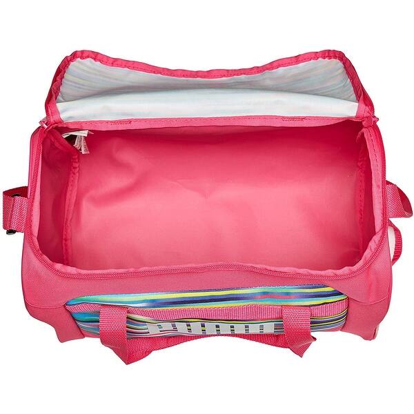 Shop Puma Girls Big Evercat Transformation Jr Duffel Pink Multi