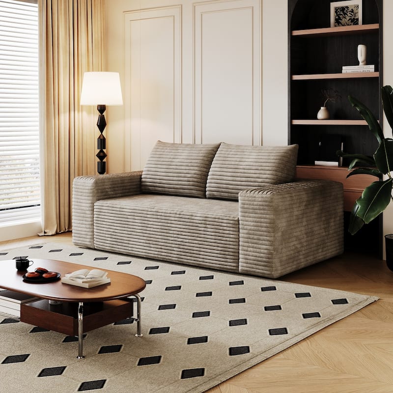 Sofa 63-in Casual 2 seater Loveseat - 8' x 10'