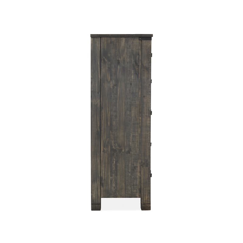 Magnussen Home Abington Weathered Charcoal Drawer Chest