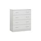 preview thumbnail 2 of 7, OS Home and Office Furniture Model 6003 Four Drawer Chest in White