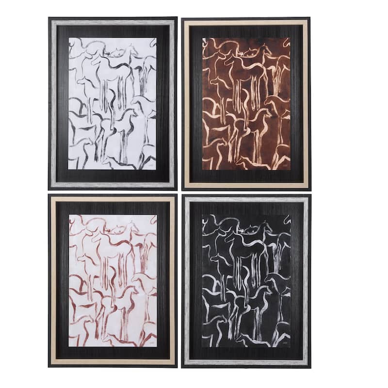 Horse Herd I Framed Art Print