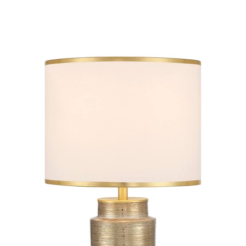 Acroma 25 '' Modern Ceramic Table Lamp with USB Ports - 1-light