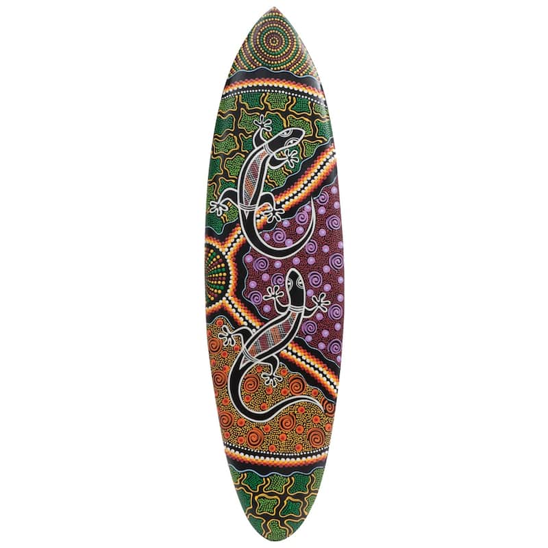 Gecko Surfboard Outdoor Décor