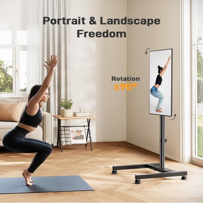 Floor TV Stand with Mount