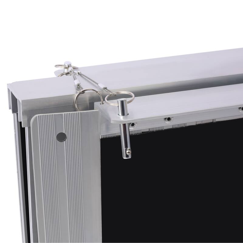 wheel chair ramp 6ft ,aluminium threhold ramp,Portable and Foldable, 600 Pound Capacity, Non-Skid Surface, Two Separate Pieces