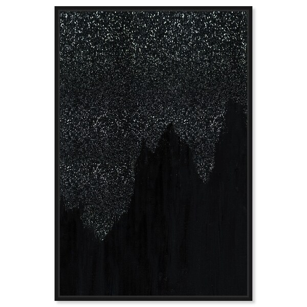 Oliver Gal☆NIGHT FOR STARS Oliver Gal 'Glitter Night of Stars' Nature and Landscape Wall Art