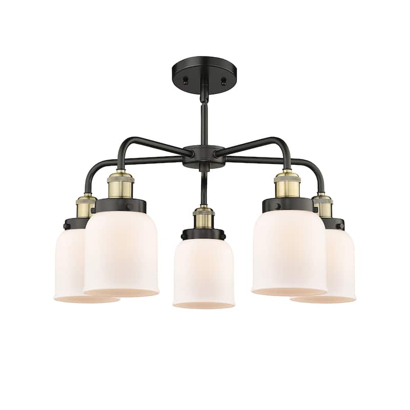 Innovations Lighting Bell - 5 Light 23" Stem Hung Chandelier