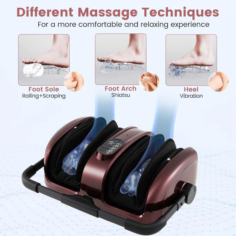 Deep Kneading Shiatsu Massager Machine Foot & Calf Massager