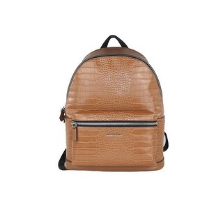 cooper leather and mesh backpack MICHAEL Michael Kors Men's Pocket In Navy Neon Orange , Style 37U0MCOB6L. Fashion Our Cooper backpack makes an instant statement with its luxe pebbled leather construction and sleek hardware Michael Kors Cooper Men's Luggage