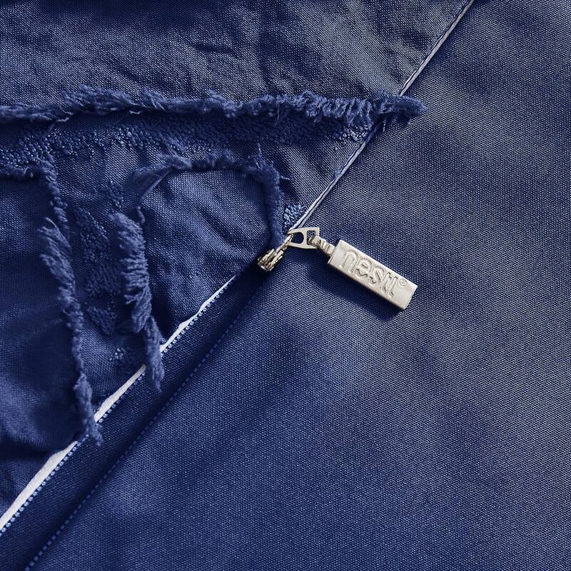 Empyrean Bedding Tufted Duvet Cover Set with Quilted Down Alternative Comforter Insert