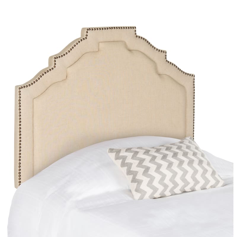 SAFAVIEH January Taupe Headboard (Twin)