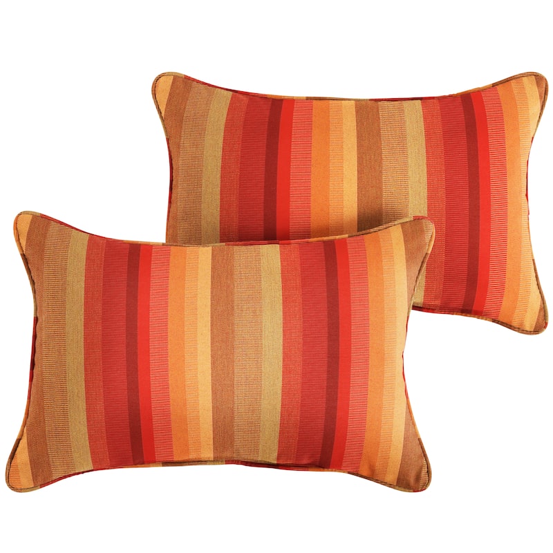 Sunbrella Astoria Sunset Corded Indoor/ Outdoor Pillows (Set of 2)