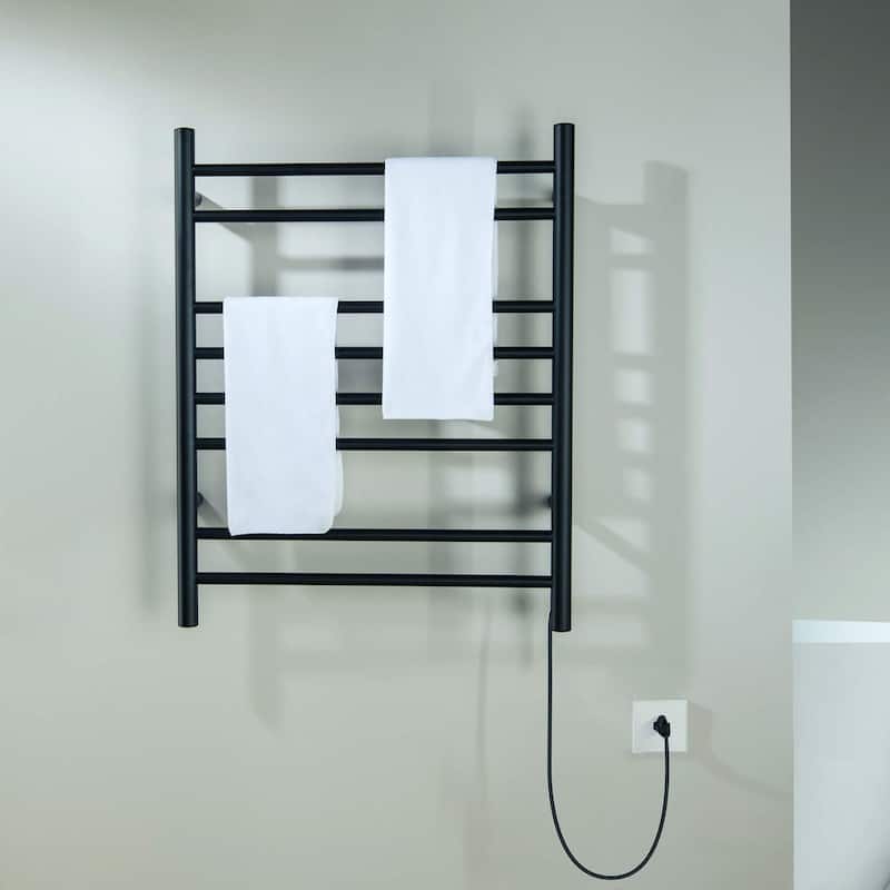24"W x 30-1/4"H ETL Certified Hardwired/Plug-in Wall Mounted Towel Warmer