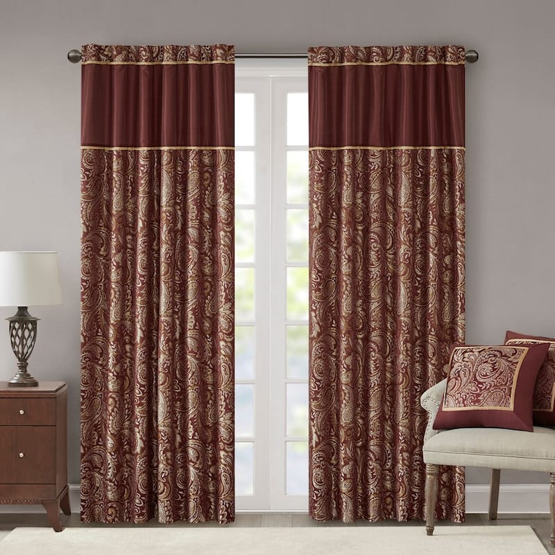 Jacquard Curtain Panel