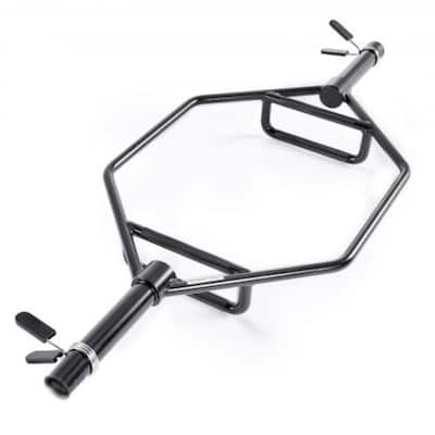 Heavy-Duty Hex Trap Bar for Deadlifts Squats and Farmer Walks 2-Inch Sleeve Strength Gym Bar - 56.1” x 22.8” x 5.8”