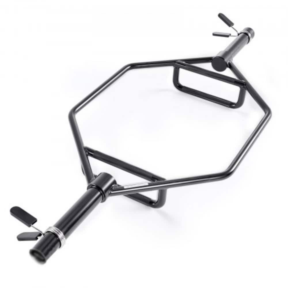 Heavy-Duty Hex Trap Bar for Deadlifts Squats and Farmer Walks 2-Inch Sleeve Strength Gym Bar - 56.1” x 22.8” x 5.8”