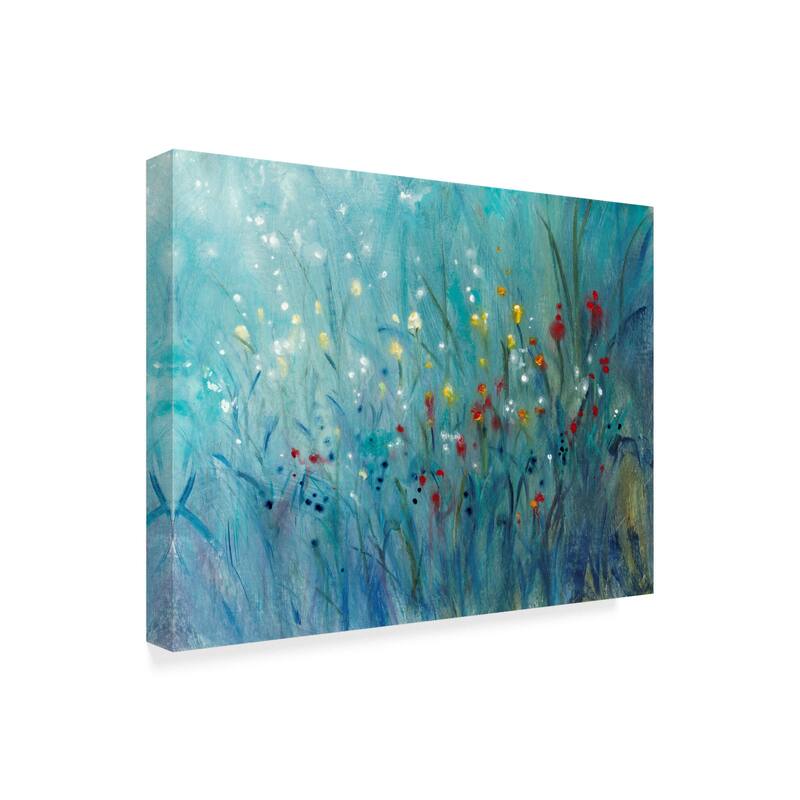 Tim Otoole 'Blue Vision I' Canvas Art