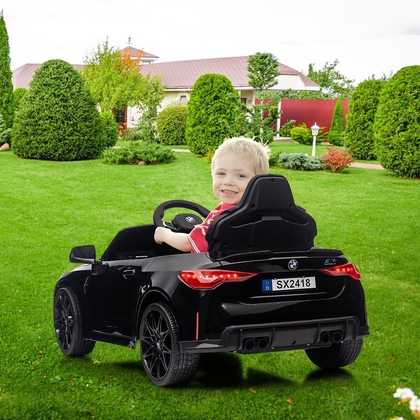 BMW キッズカー Amazon.com: 12V Kids Ride On Toy Car，Licensed Bmw M4