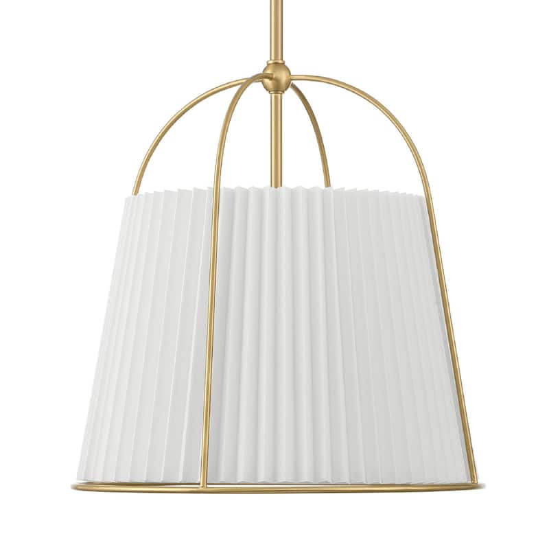 Hunter Atmore Alturas Gold 3 Light Pendant - Modern & Contemporary, Transitional - Kitchen, Dining Room, Entryway