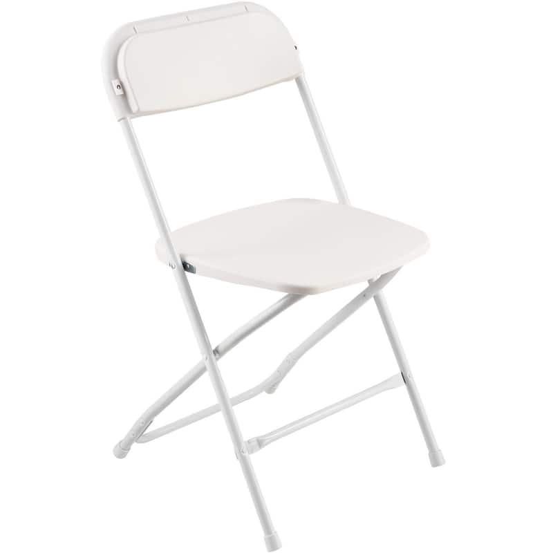 Portable Folding Leather Chair with Padded Cushion for Events
