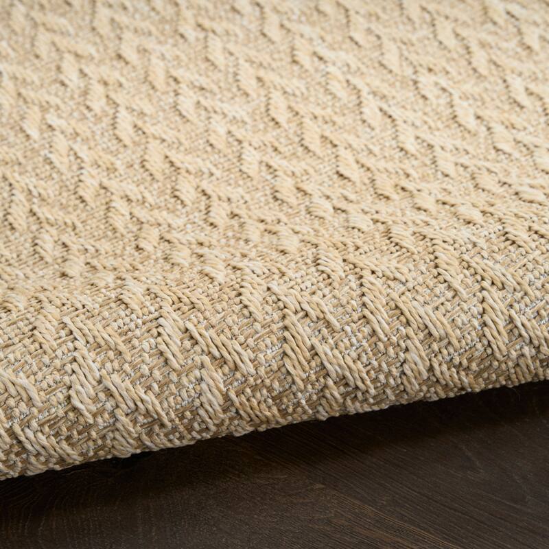 Nourison Tulum Indoor/Outdoor Chevron Area Rug