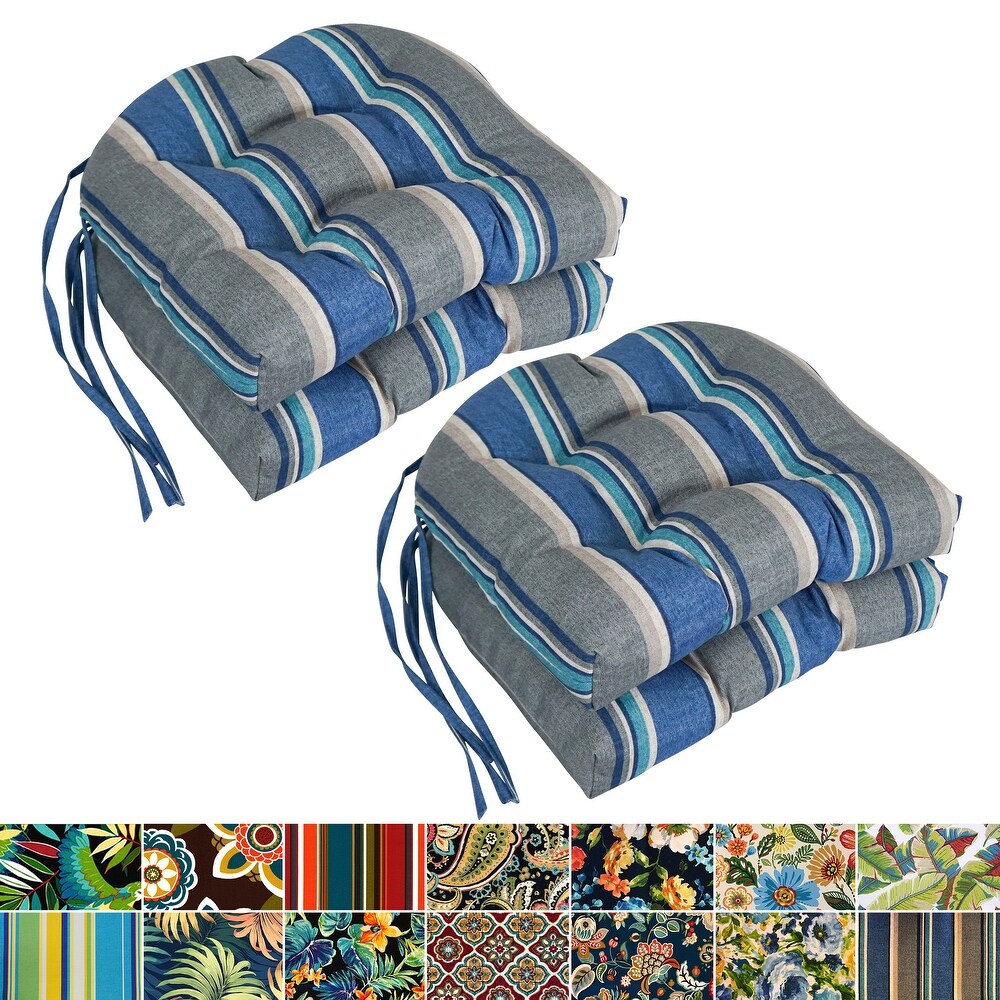 Paisley U Shaped Top Rated Outdoor Cushions and Throw Pillows