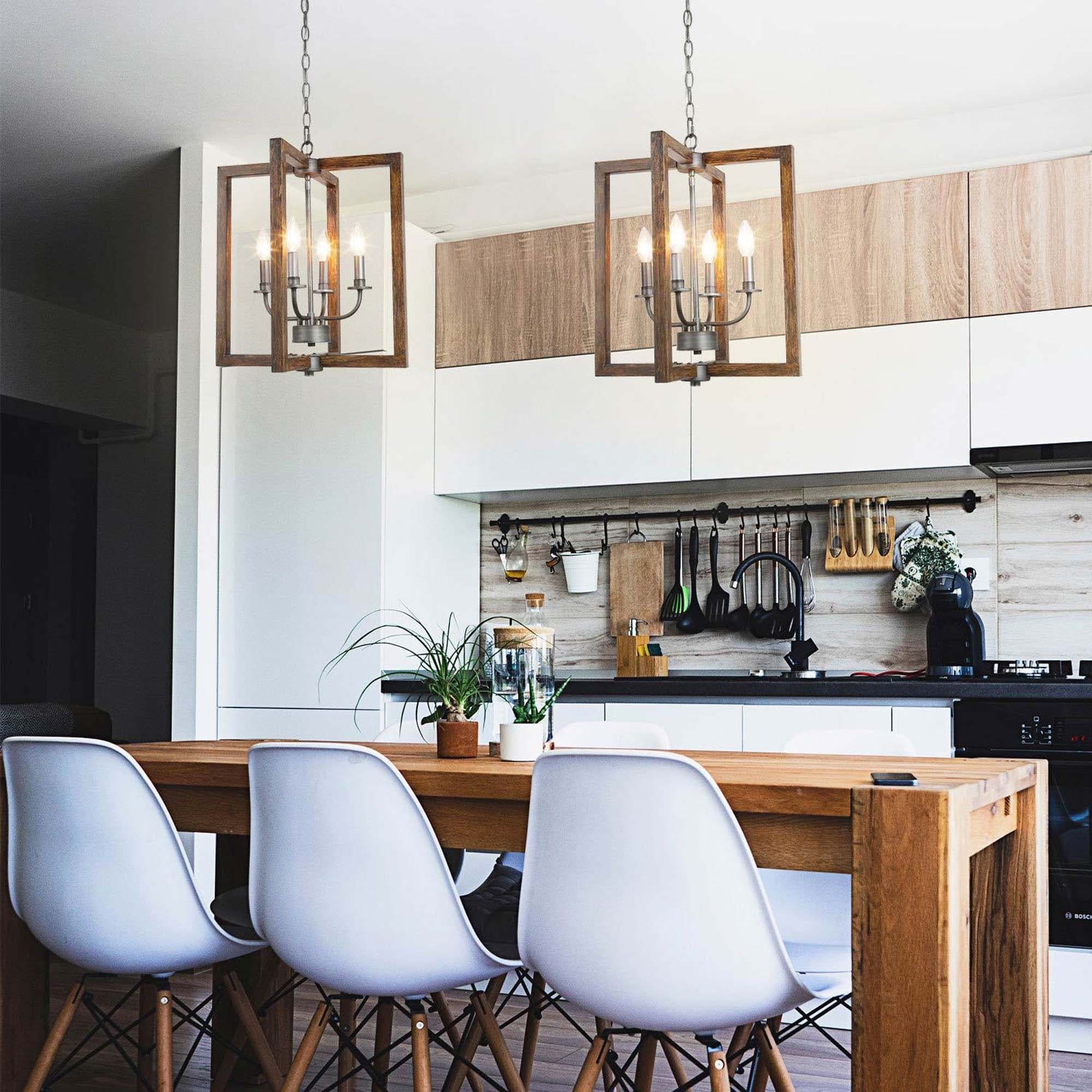 modern farmhouse dining lighting