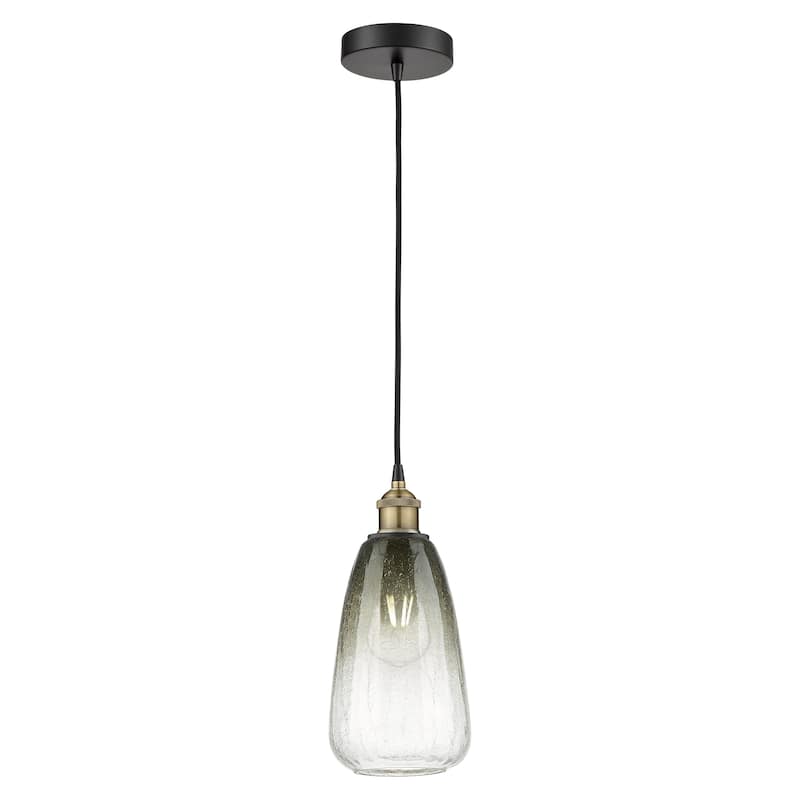 Innovations Lighting Endless Possibilities Edison - Brookhaven Almond - 1 Light 6" Cord Hung Mini Pendant