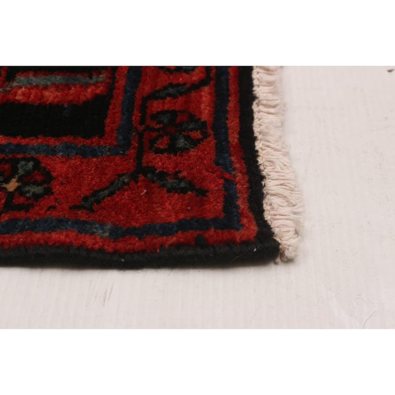 Anatolian Vintage Navy Rug 3'5" x 10'0" - 3'8 x 15'10