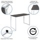 preview thumbnail 3 of 12, Commercial Grade Industrial Style Office Desk - 47" Length