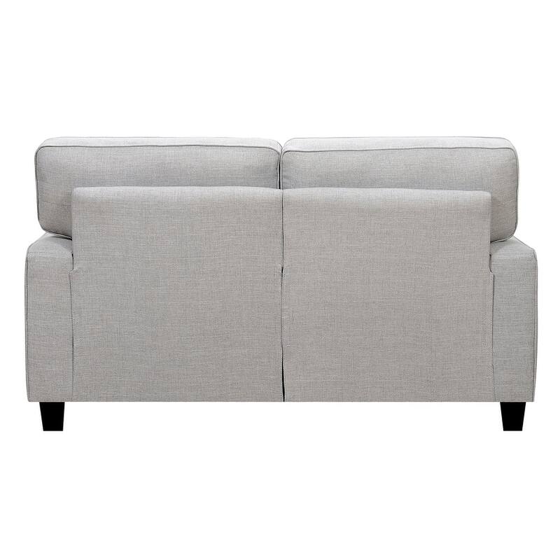 Serta Palisades Upholstered 61" Sofas for Living Room Modern Design Couch, Straight Arms, Tool-Free Assembly