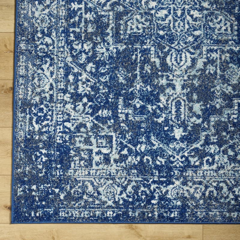 Livabliss Harput Updated Traditional Medallion Area Rug