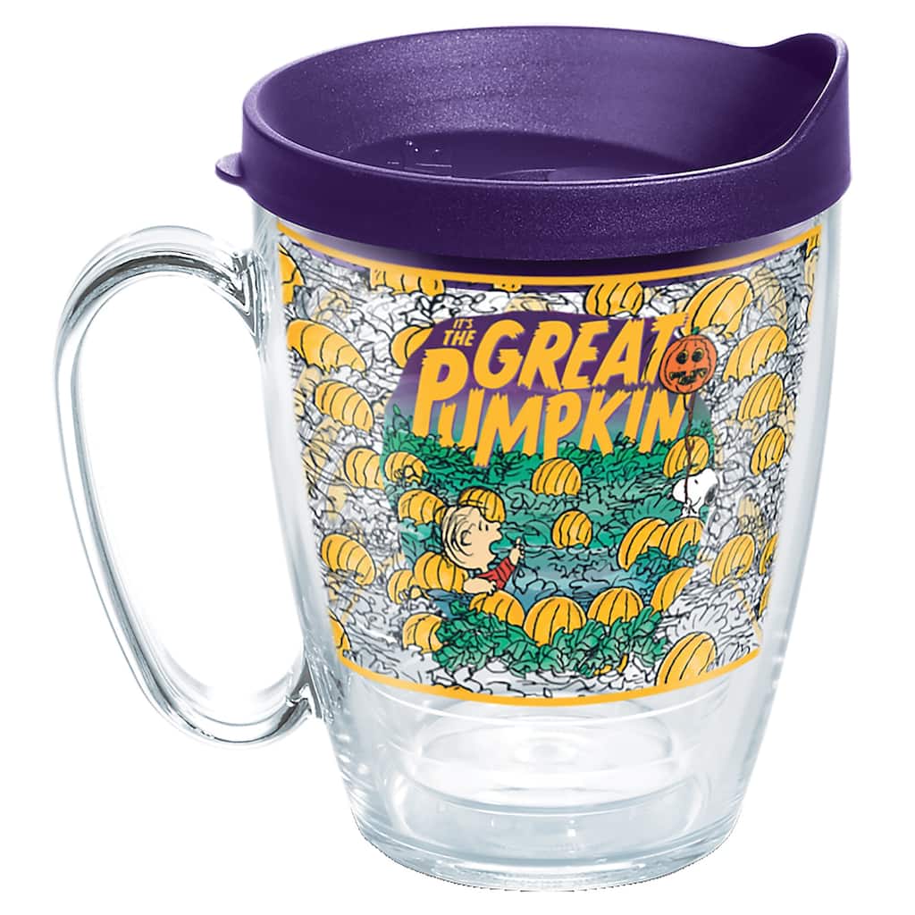 Tervis Peanuts Halloween Great Pumpkin Made in USA Double Walled Insulated Travel Tumbler, Classic - 16oz Mug