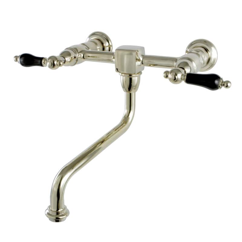 Kingston Brass Duchess 1.2 GPM Wall Mounted Bridge Bathroom Faucet