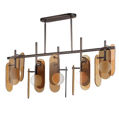 Studio M SM24825AM Megalith 5 Light 47" Wide LED Abstract Chandelier