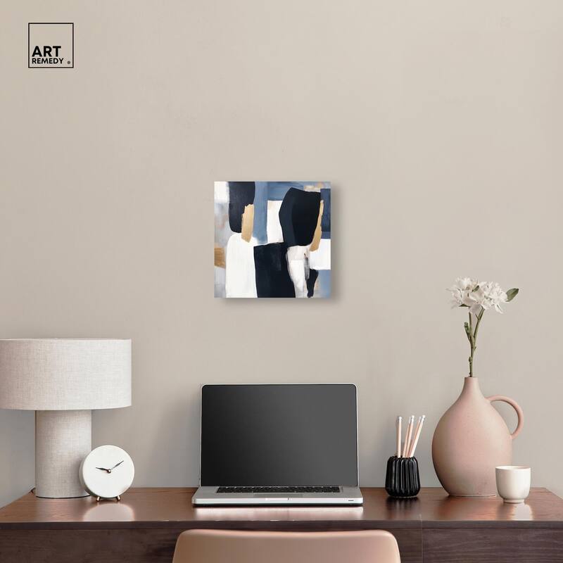 Assembled Color Pallete I Canvas by Art Remedy, Gallery Wrapped
